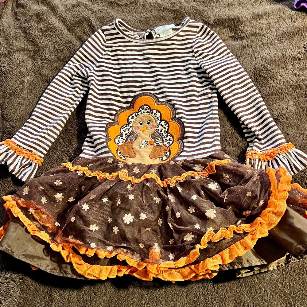 Girls Turkey Dress